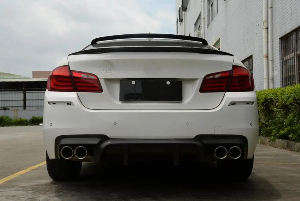 Задний спойлер из углеродного волокна для F10 BMW 5 серии 518d 520i 525d 530i 535i 550i
