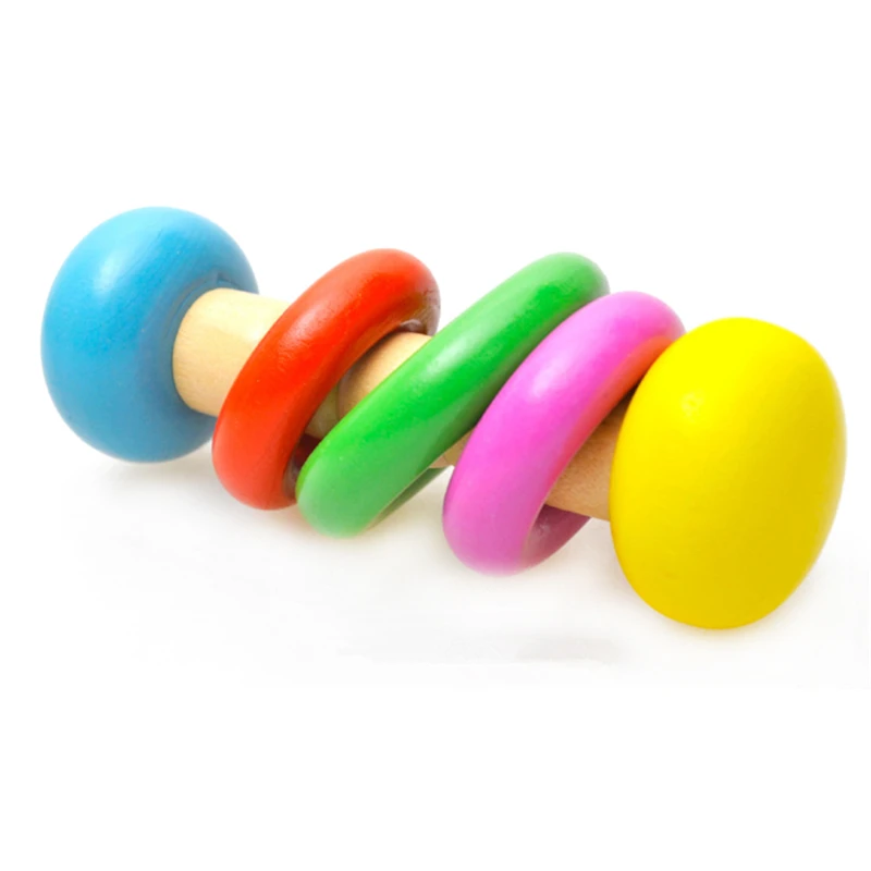 1 шт. детская деревянная погремушка-колокольчик | Игрушки и хобби