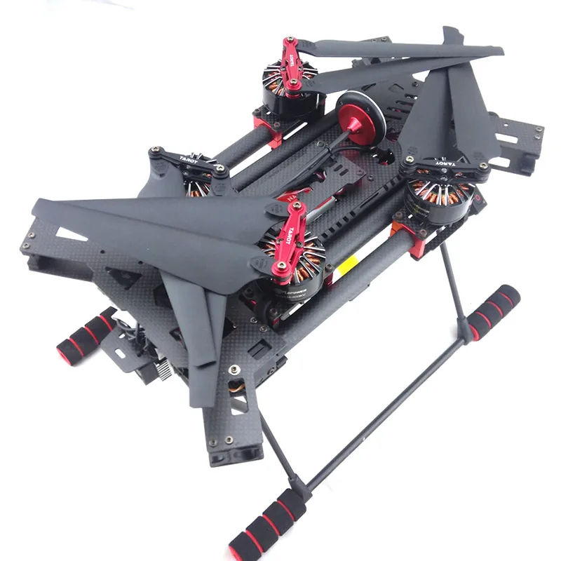 H680 углеродное волокно FPV складной Квадрокоптер Рама w/Sunnysky V3508 580kv мотор/30A ESC/Naza V2+ gps/Радиолинк AT9/пропеллер