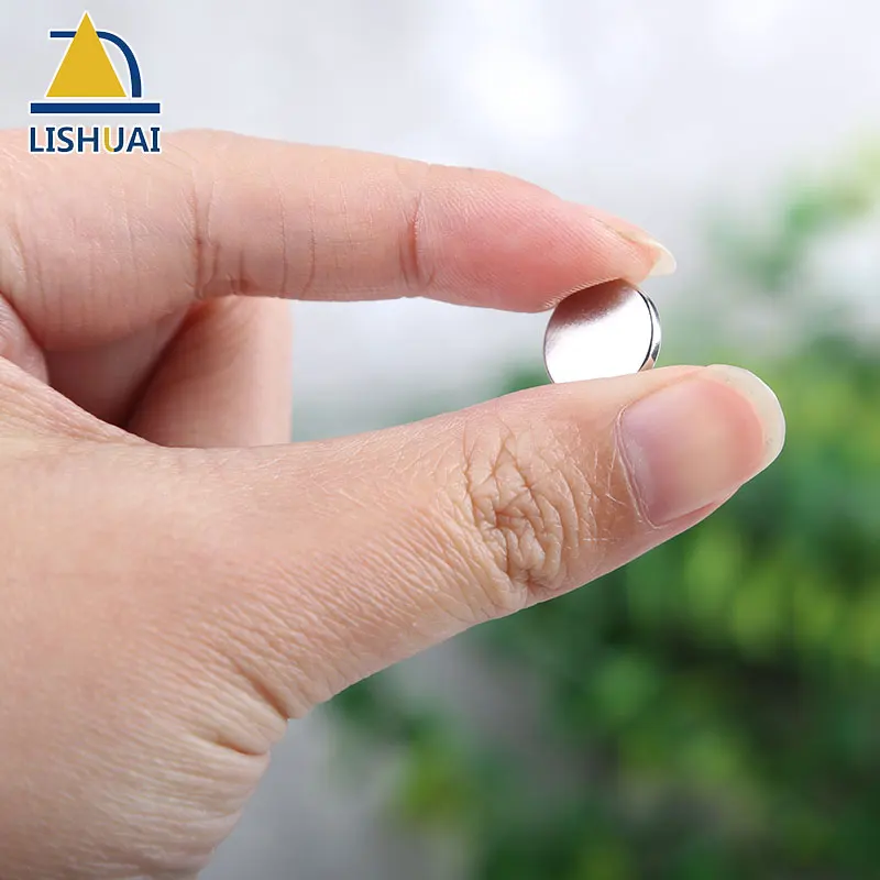 Сильный круглый неодимовый магнит LISHUAI N35 постоянный редкоземельный 12 мм X 2 50/100/200