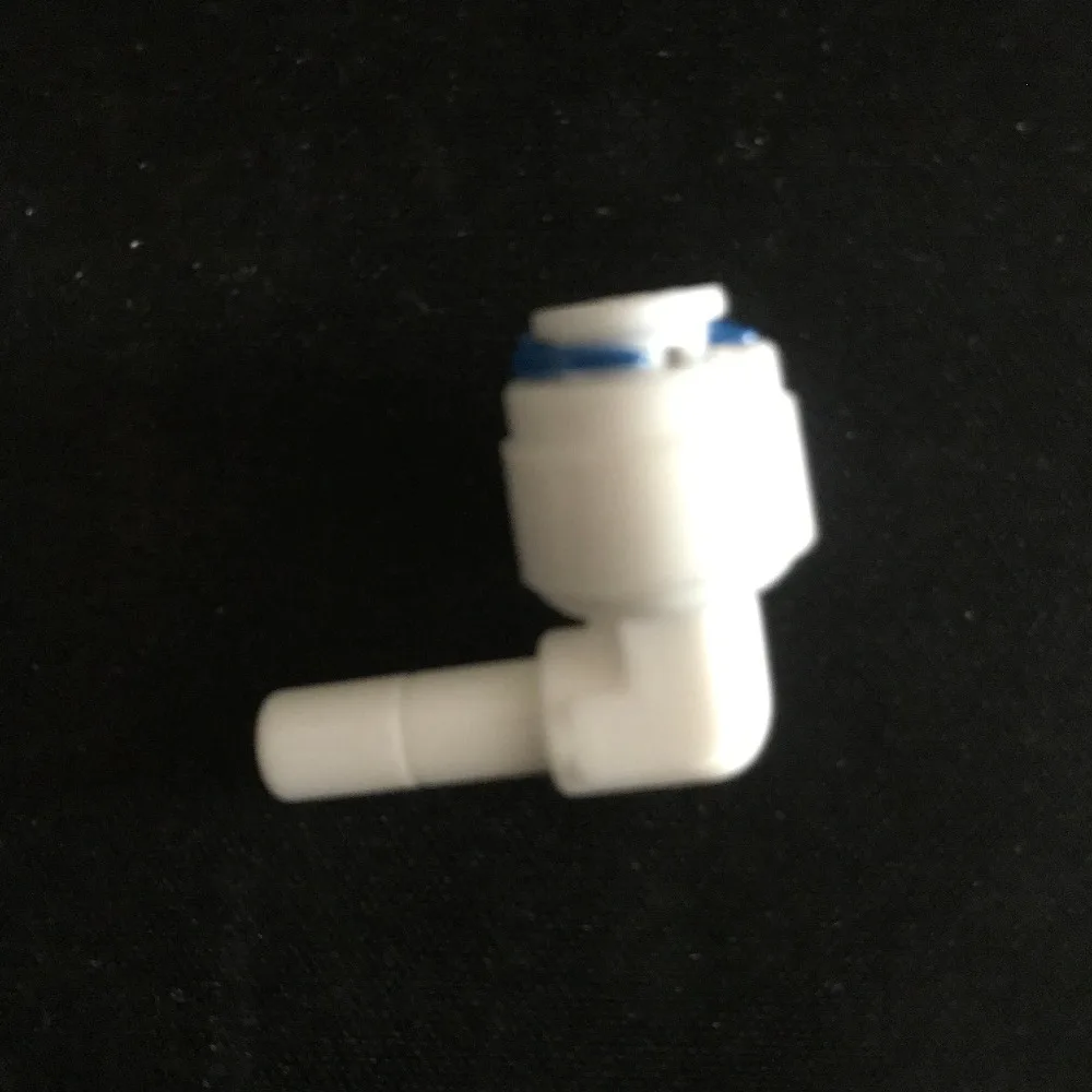 3/8 &quotx 1/4&quot локоть стебля пластичная вода быстрый фитинг для Ro