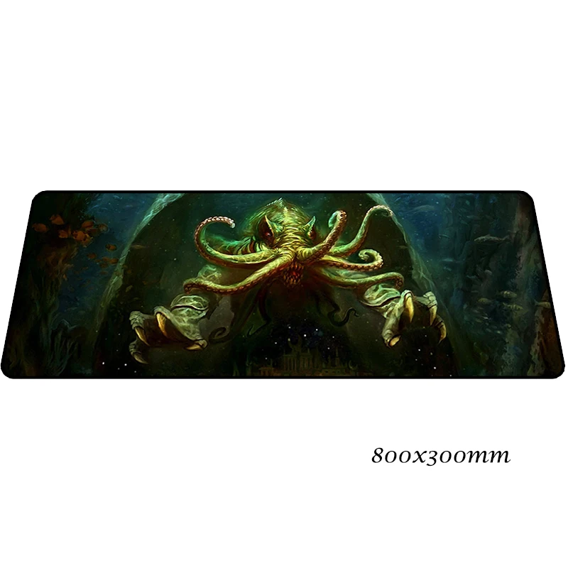 Cthulhu коврик для мыши 80x30 см, Подарочный игровой коврик для мыши, большой геймерский коврик, яркий компьютерный стол, коврик для мыши, клавиатура, большие игровые коврики