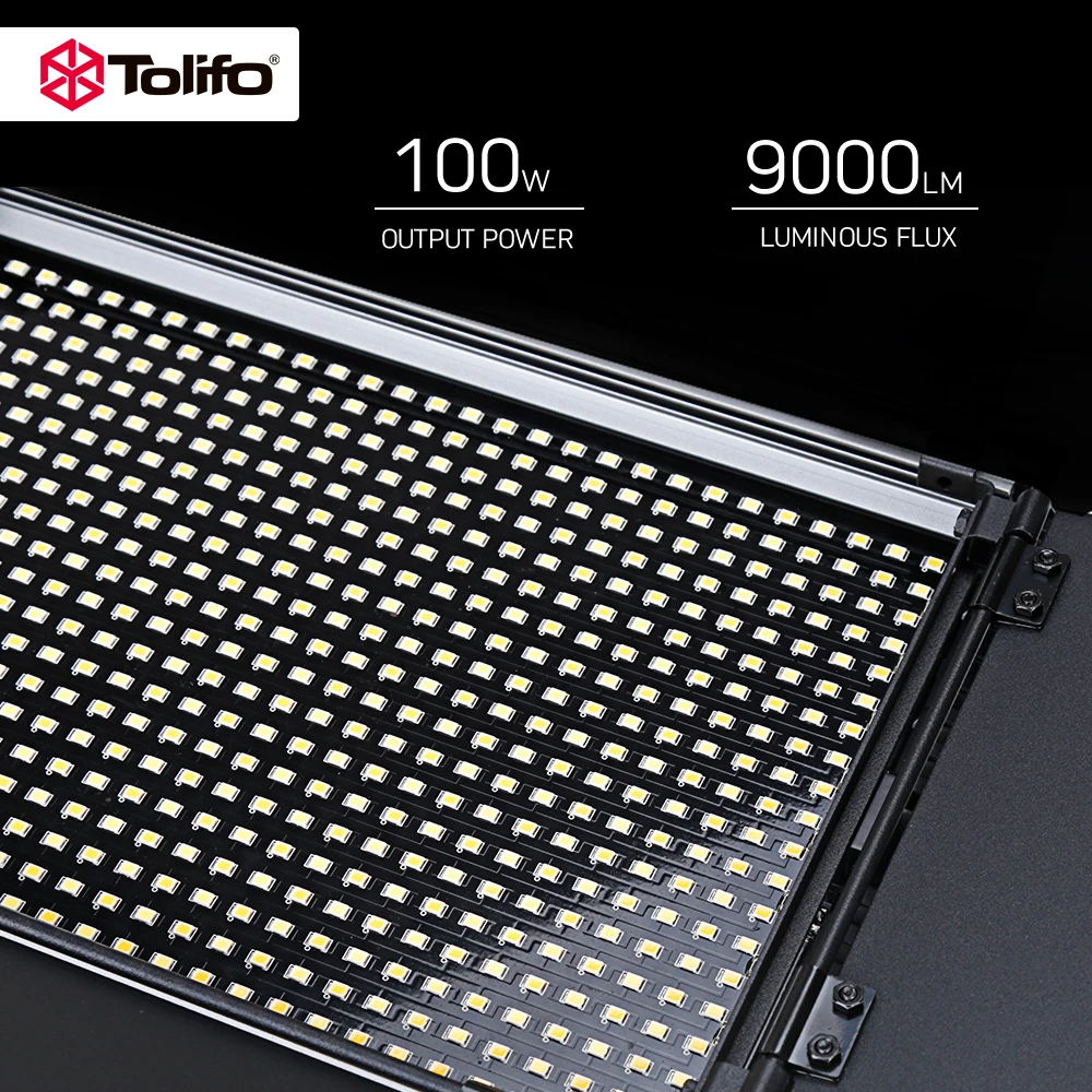 Tolifo GK S100B 100 Вт 900 шт. светодиодные лампы LED фото видео свет Двухцветный затемнения