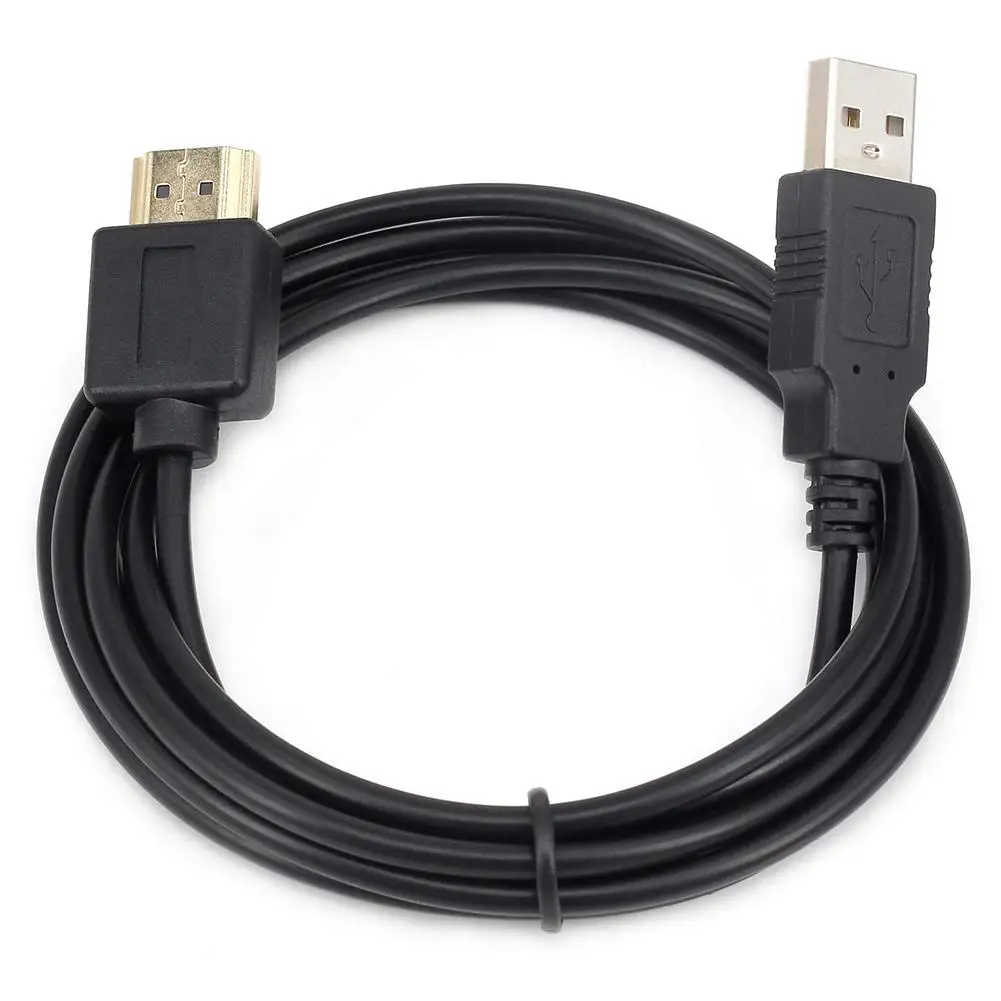 Ноутбук USB кабель питания к HDMI мужчин и зарядное устройство зарядный сплиттер