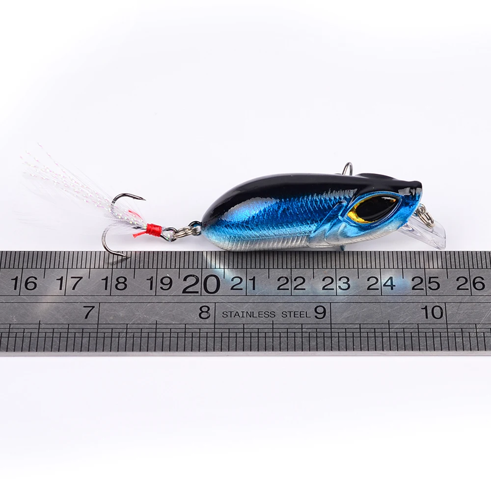 Жесткая Рыболовная Приманка Minnow 7 шт. с 3d глазами приманка для рыбалки 5 см 2 17