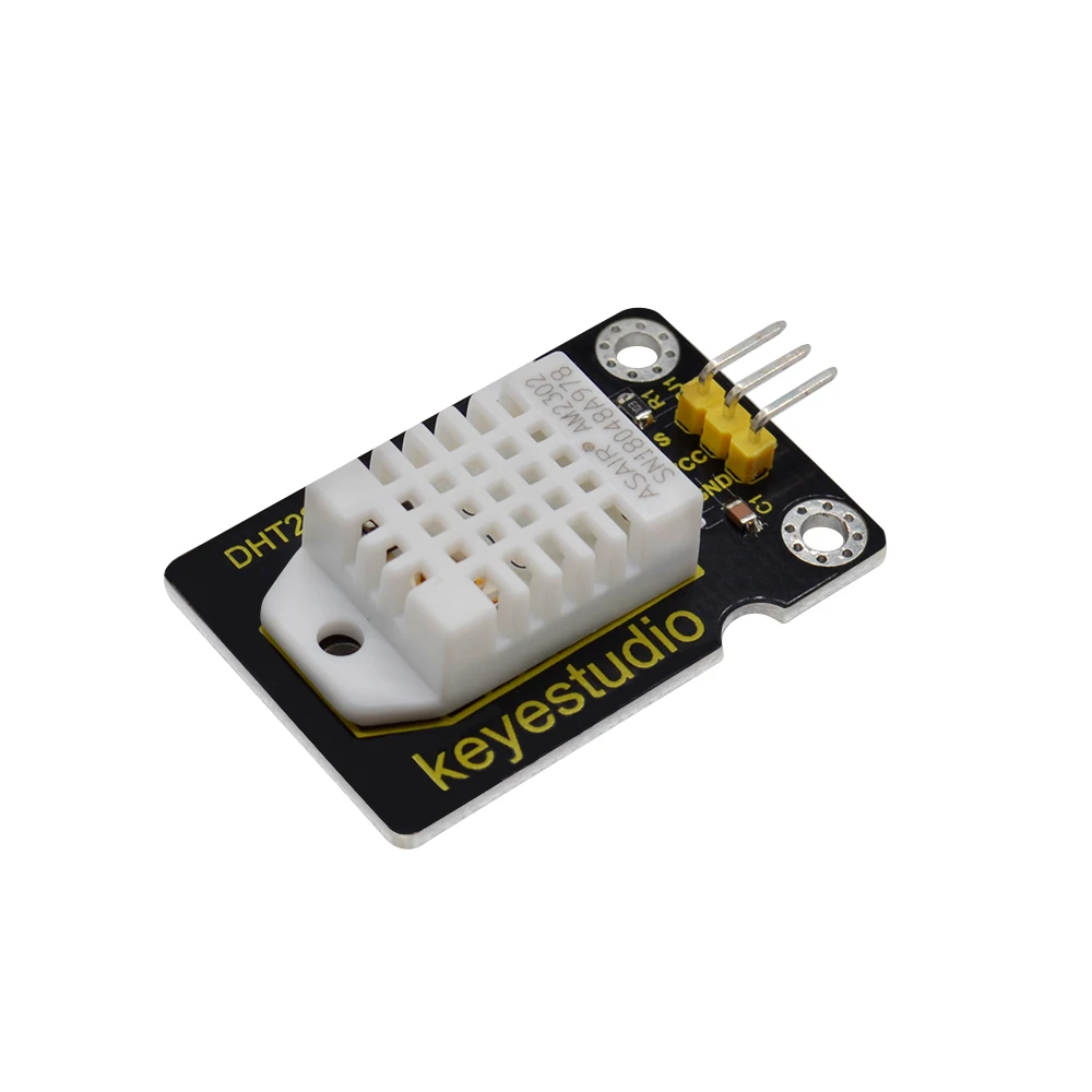 Датчик температуры и влажности Keyestudio DHT22 (AM2302) для Arduino Uno r3 | Электронные