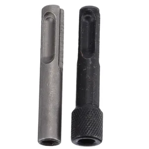 Набор ударных насадок SDS, переходник с шестигранным хвостовиком 14 дюйма, 2 шт., гайка переходника дюйма, для сверлильных инструментов