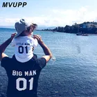 Семейный образ, футболки для сына, папы, усов, больших человечков, с надписью, Семейные футболки, одинаковые комплекты для семьи, хлопок, с короткими рукавами