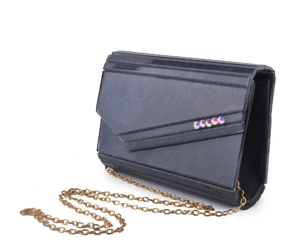 

XIYUAN black flap Evening Bag Clutch Bags Clutches Wedding Purse for party/prom/dinner Handbags wallet shoulder bag handbag lady