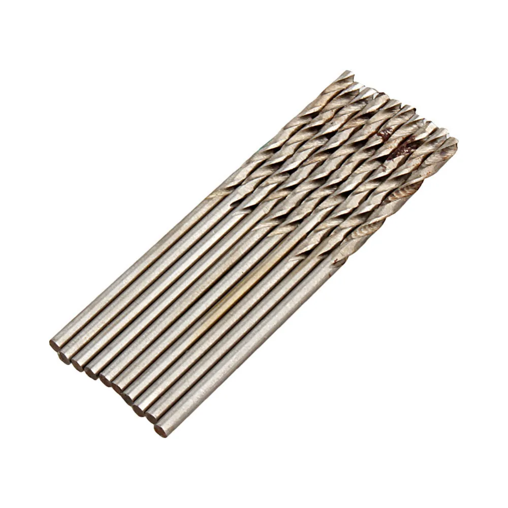 10 шт. сверла для заточки с микро быстрорежущей поверхностью прямым хвостовиком