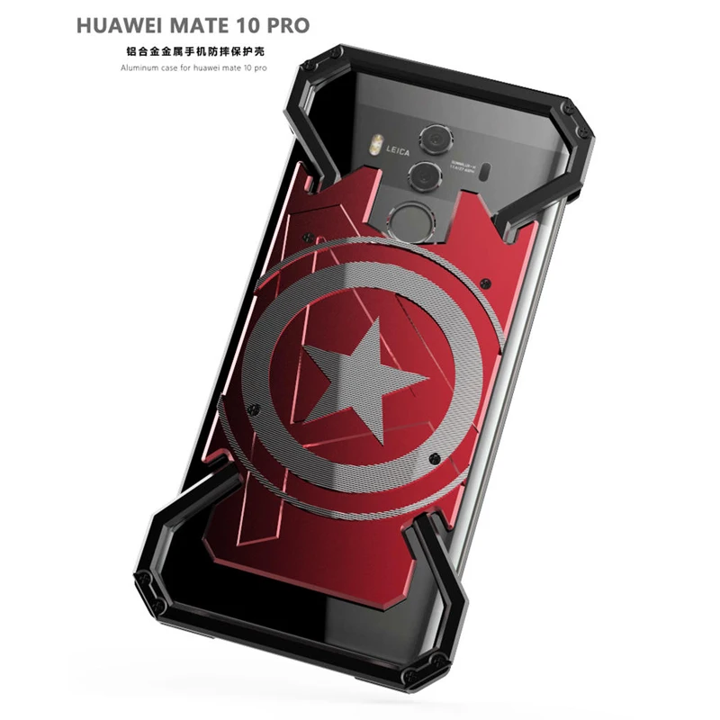 Чехол для Huawei Mate 10 Pro роскошный металлический алюминиевый каркас 6 0 дюйма