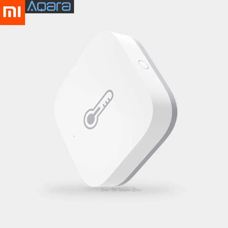 1 Pcs Xiaomi Aqara умный датчик температуры и влажности воздуха датчик окружающей среды работает с Android IOS Mijia APP управление - Цвет: 1 Pcs