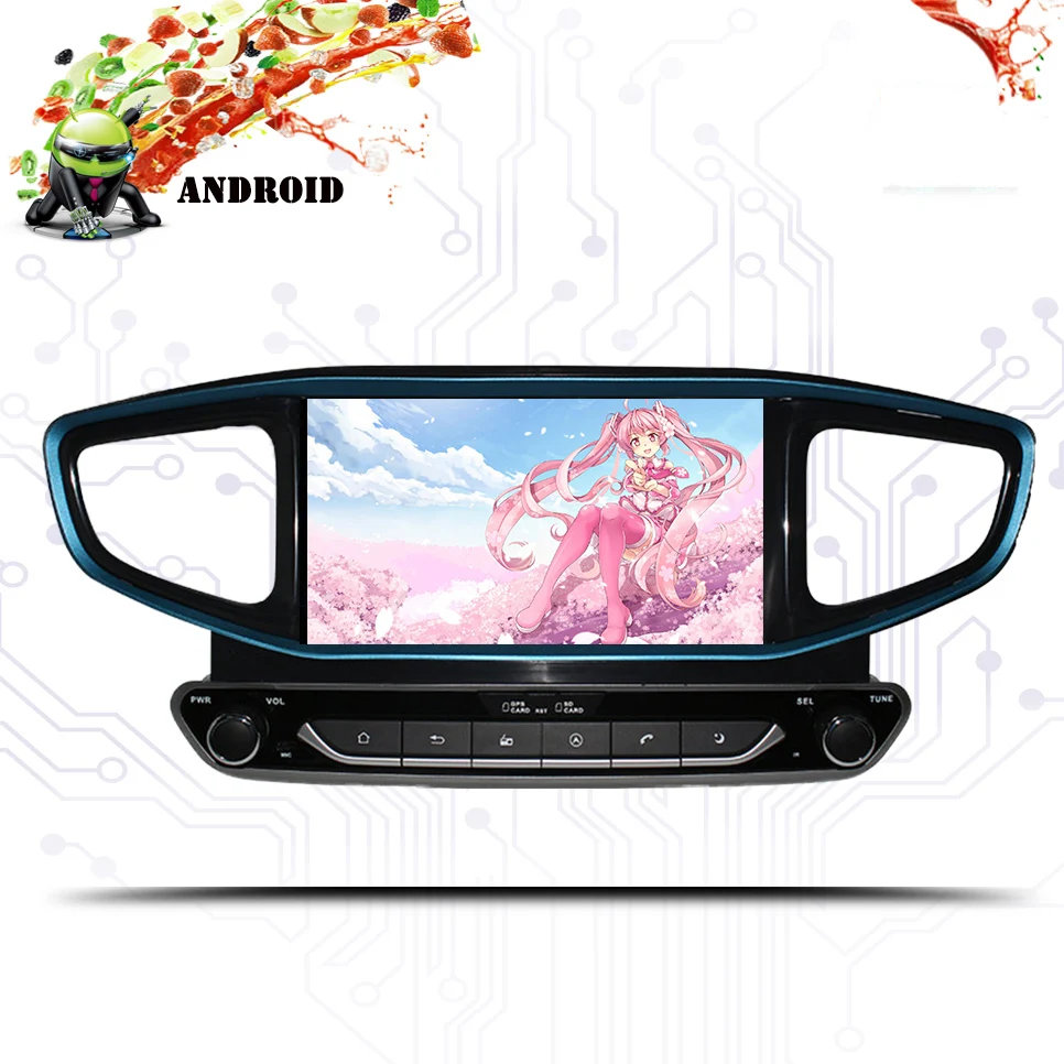 8 ''HD 4G Ram Android 9 0 автомобильное радио аудио gps nav экран 3/4g wifi Лента медиа для Hyundai