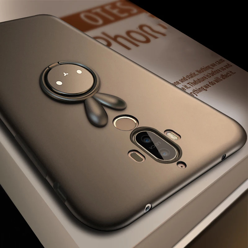 FAYDAI Cute Case For Huawei Mate 9 Fashion Hard Plastic Cases Ultra Thin Matte Silicone Cover Pro Coque |