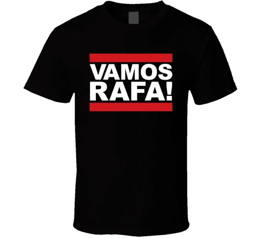 Вамос Рафа! Теннисная теннисная глина Rafa Nadal французская испанская футболка