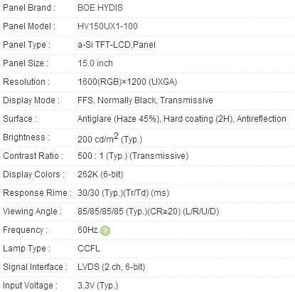 A+ HV150UX1-100 N150U3-L02 LTN150U4-L02 LQ150U1LW03 N150U3-L01 HV150UX1 для IBM T42P T60P ЖК-экран для ноутбука