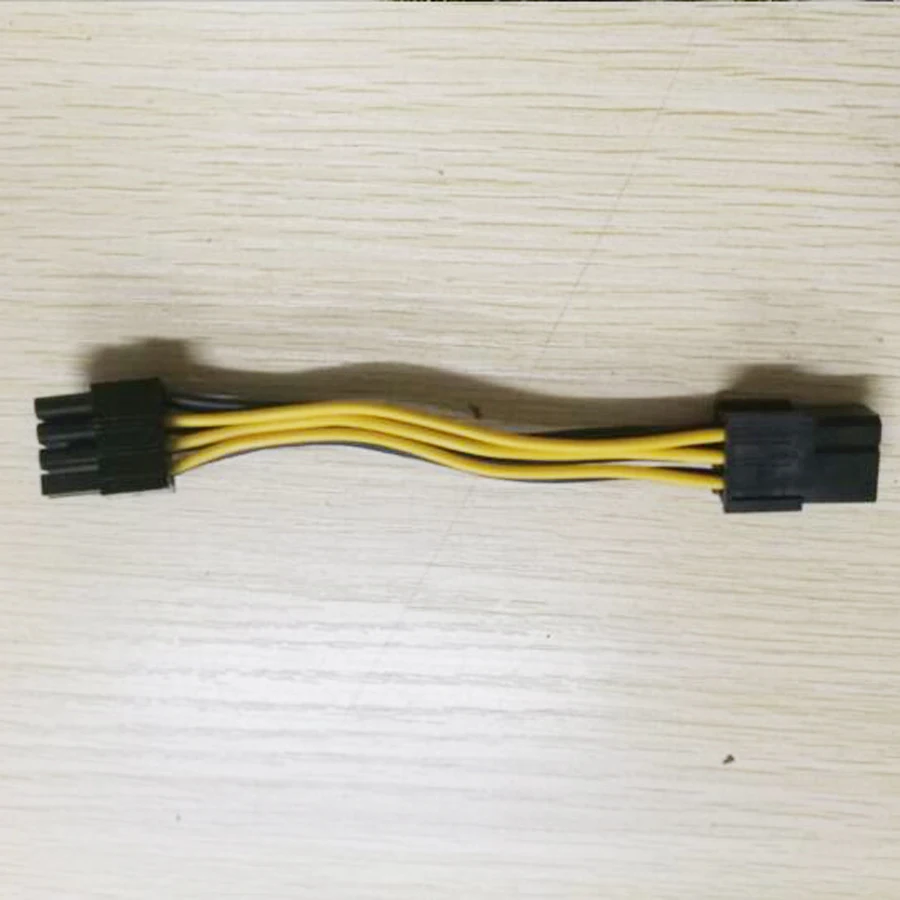 100% новый pcsPCI Экспресс 6 pin к 8 кабель адаптера питания PCIE видеокарты для GTX260 GTX 280|gtx