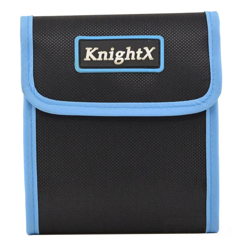 3 Pockets bag KnightX фильтр для объектива Бумажник коробка для мешков fundas 6 карманов для 52 мм 62 мм 67 мм UV 58 мм CPL nd star Canon Nikon D5200 52 мм 58 мм 77 мм - Цвет: 3 Pockets bag