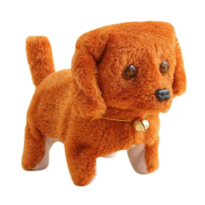 

Hot Selling Children Plush Electronic Dog Toy Robot Pets Walking Dog Toys Gift for Kids Birthday