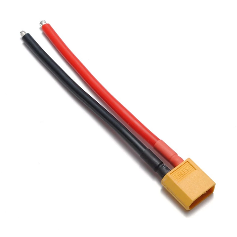 5 2 1 шт. XT60 Штекерный разъем 12AWG 10 см с проводом кабель Lipo аккумулятор для