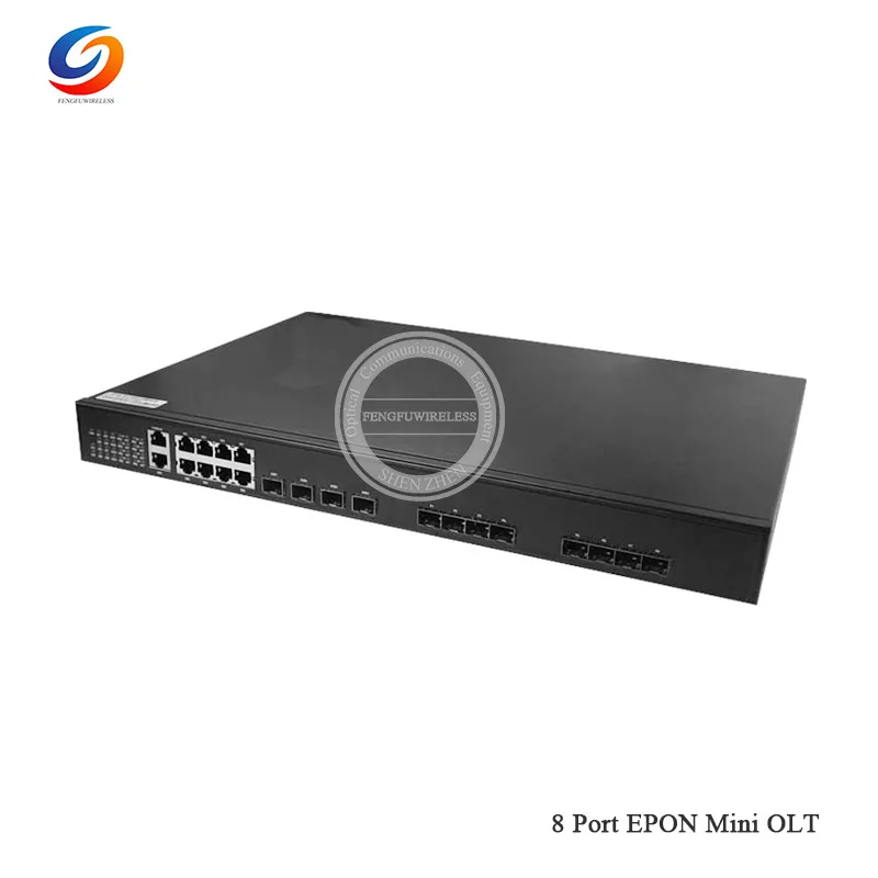Недорогой Терминал EPON с 8 портами OLT 10G Uplink gepon Оптический линейный терминал без