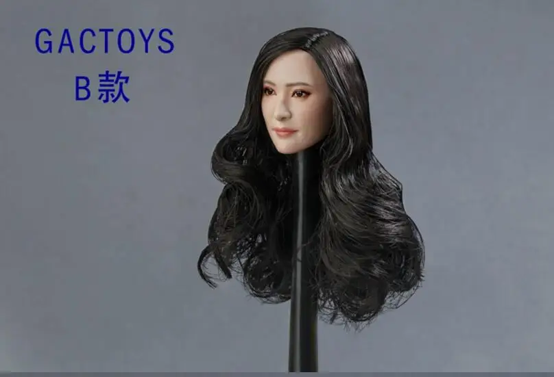 Масштаб 1/6 GACTOYS GC014 A B C Mi Yang женская голова для экшн фигурки 12 дюймов PH|Игровые и