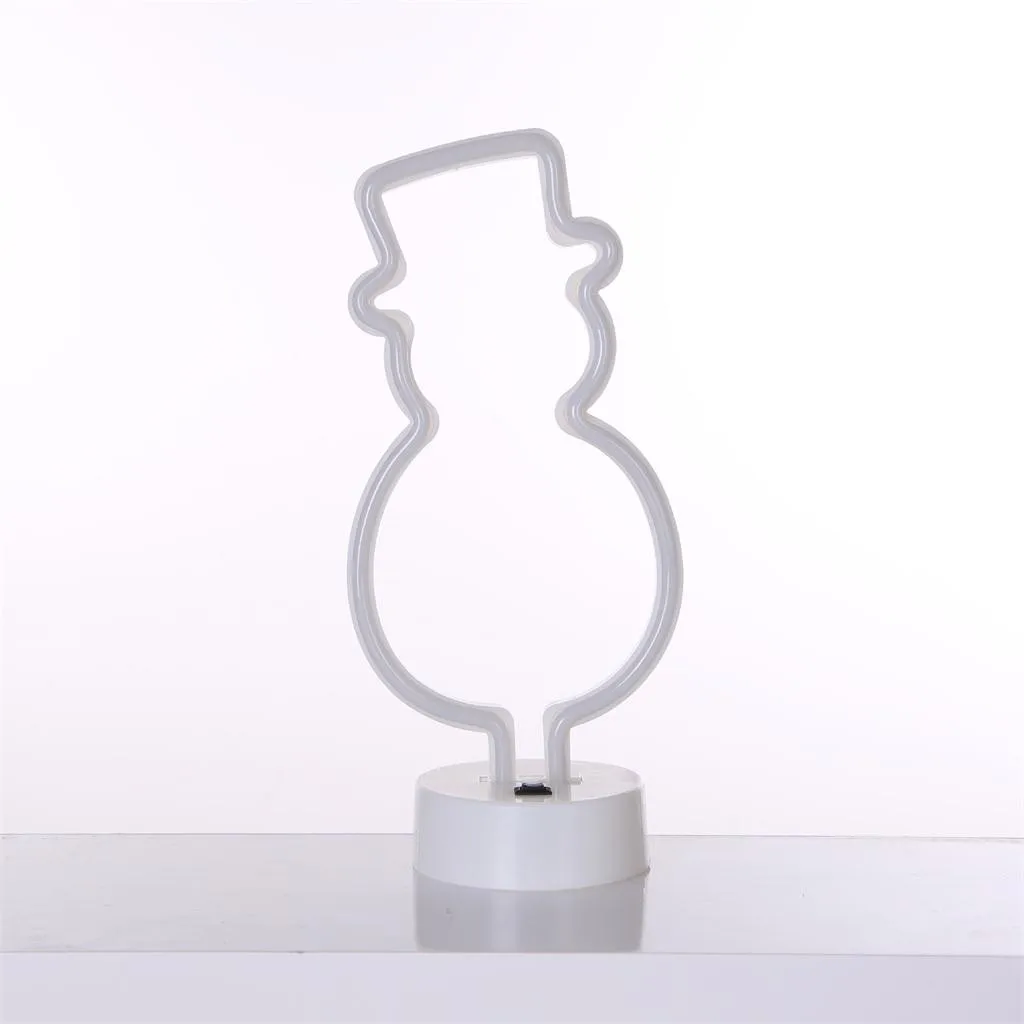 2019 горячие новые продукты Led атмосферный свет снеговик группа настольная лампа