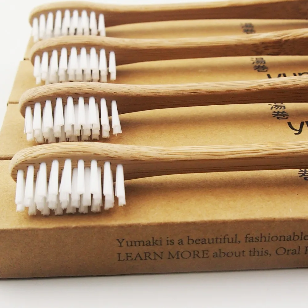4 шт. сверхтонкие зубные щётки из бамбукового волокна | Красота и здоровье
