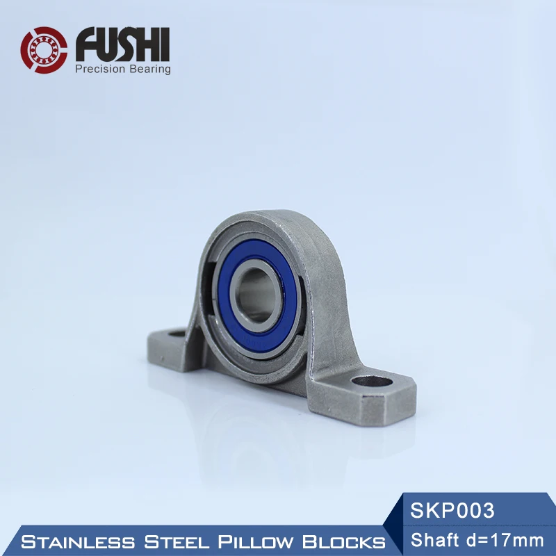 SKP003 подшипник вал 17 мм (1 шт.) SSKP003 подушка из нержавеющей стали Блок S KP003