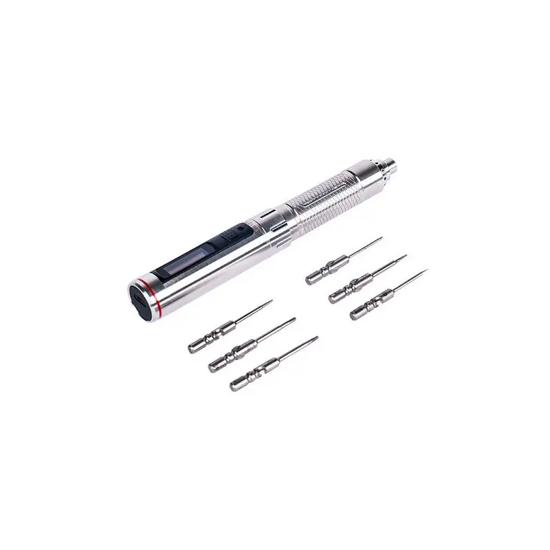 Новый ES121V Электрическая отвертка с T2 T5 P2 H1.5 SL1.5 PH00 Бит Набор беспроводной для