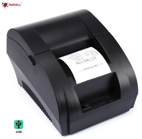 Black USB Port 58 мм Bluetooth термопринтер беспроводной чековый принтер проводной чековый принтер для Android iOS мобильный телефон POS система денежный ящик - Цвет: Black USB Port