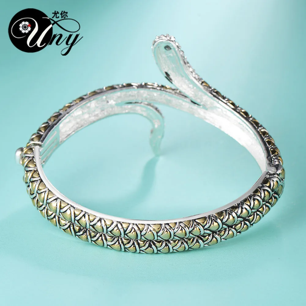 Uny браслет модный бренд Hardy jewelry змея Весы Винтаж Браслеты элегантный Валентина