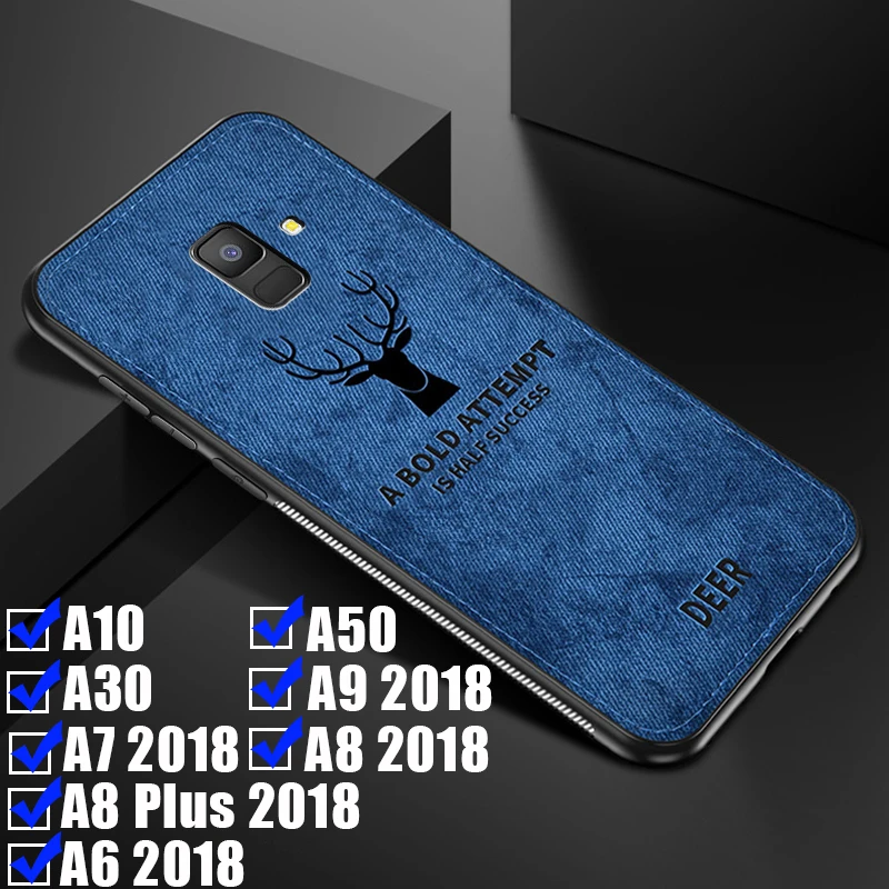 Защитный чехол для Samsung Galaxy a10 a50 a30 a9 a8 a7 2018 2019 coque Samsug A 10 9 8 чехлы телефонов бампер