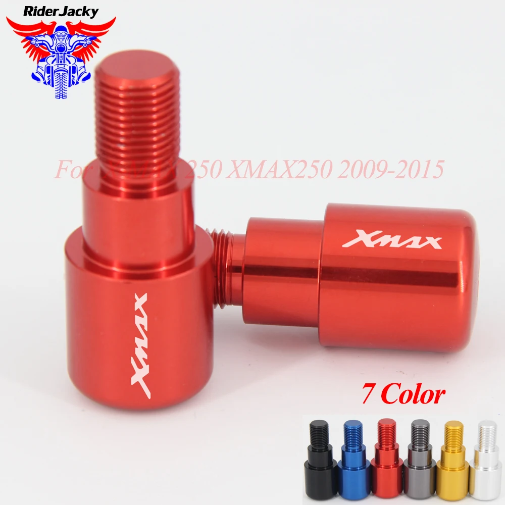 

Алюминиевые наконечники руля мотоцикла CNC, наконечники руля для Yamaha X-MAX 250 XMAX250 2009-2015 2012 2013 2014