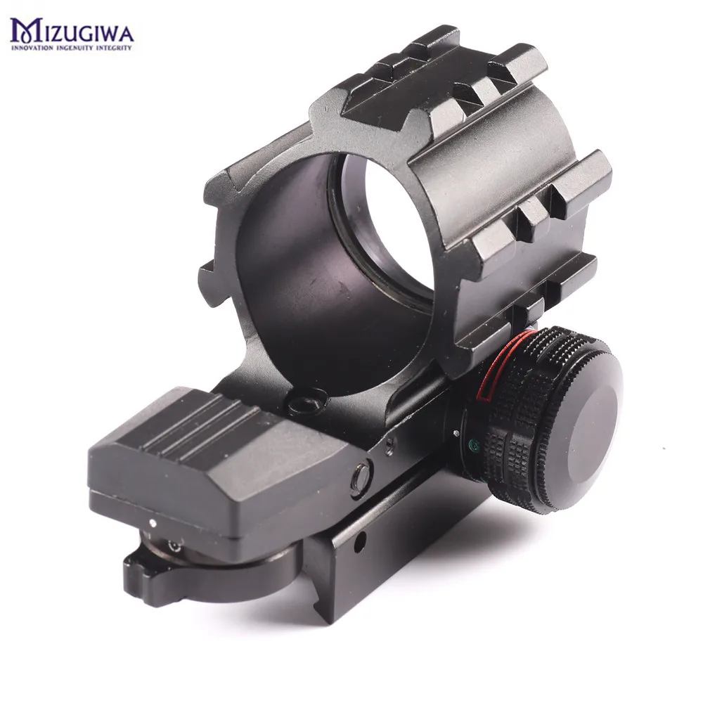 Голографическая 4 сеточки освещения Тактический красный и зеленый горошек