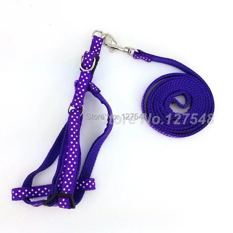 Симпатичные полиэфирные волокна Шаг в Собаки домашнее животное прогулки жгут