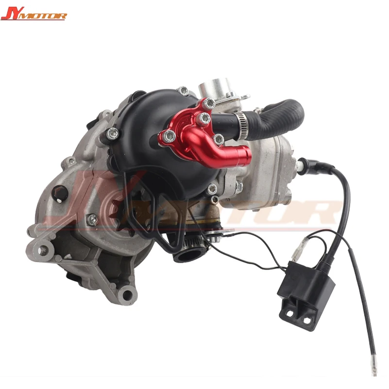 Двигатель с водяным охлаждением 2 такта 47CC 49CC для 05 50 JR SX 50 SX PRO SENIOR Mini ATV Dirt Pit Cross Bike