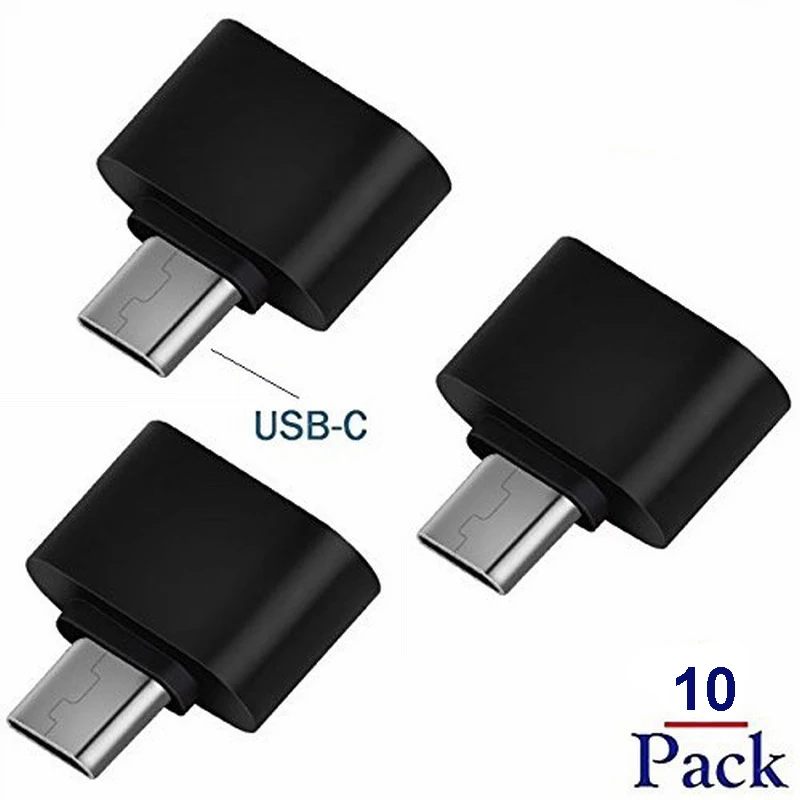 Portefeuille 10 шт. USB 3 1 type C OTG адаптер для Xiaomi mi6 samsung Galaxy S8 Plus LG G6 G5 Nexus 5X6 P USBC телефон|otg usb