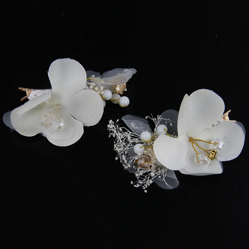 2017 гребни для волос цветок Свадебные украшения женщин Романтический Аксессуары