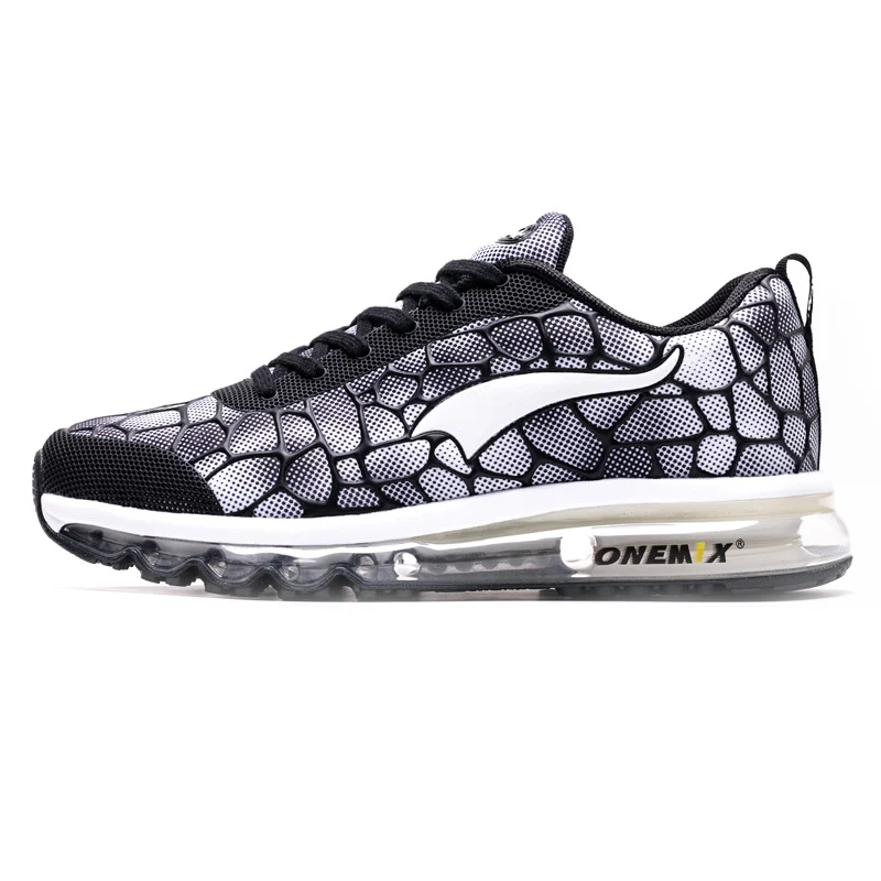 Black White Спортивная обувь для мужчин с воздушной подушкой, 270, Zapatos De Hombre, спортивные уличные кроссовки, Max 12,5, обувь для бега, для фитнеса - Цвет: Black White