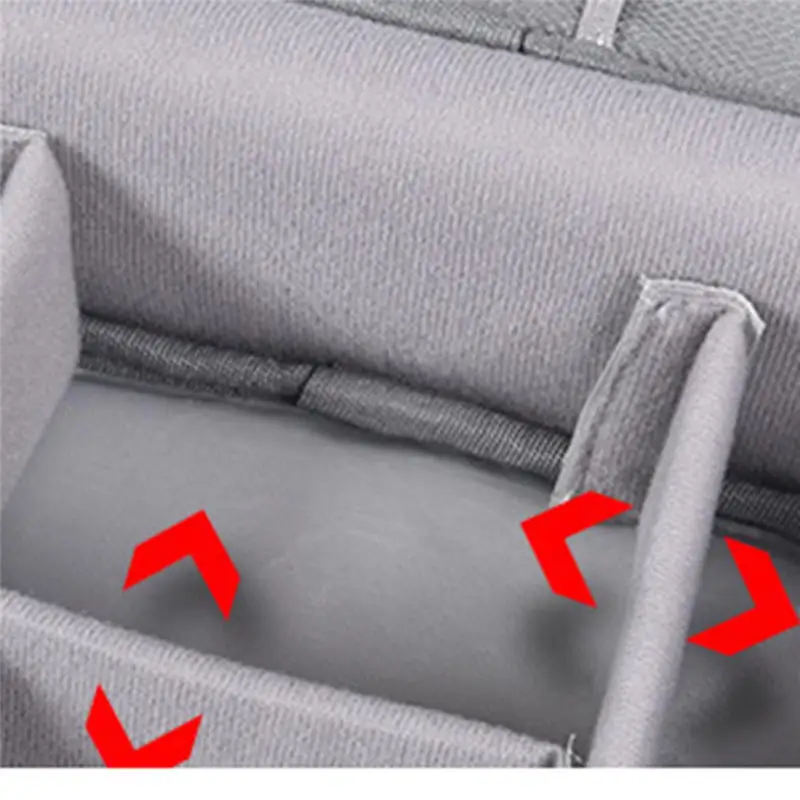 Серый цифровая сумка для хранения USB органайзер кабеля данных наушники провода