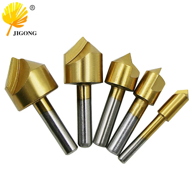 5 шт. конусные фаски для по дереву 6 19 мм|countersink drill bit|drill bitcountersink |