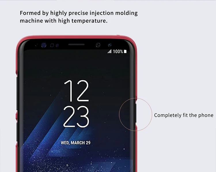 Для samsung Galaxy S9 Plus чехол Nillkin матовый защитный жесткий чехол для задней панели ПК чехол для samsung S9 матовый чехол для телефона+ Защитная пленка для экрана