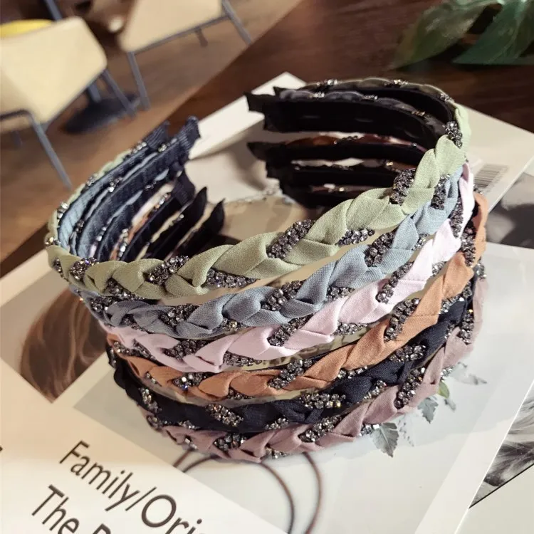 Корейская Высококачественная заколка для волос в стиле ретро с цирконом корона