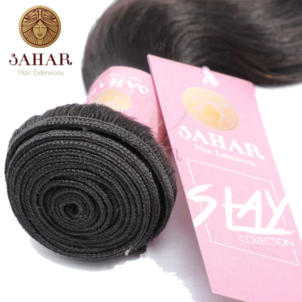 Sahar пучки волнистых волос бразильские не Реми волосы плетение 3 шт. 10 26 дюймов 100%