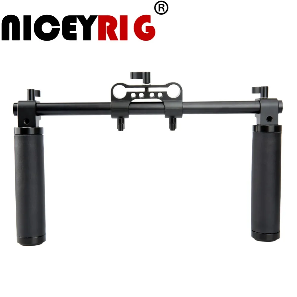 Наплечная рукоятка NICEYRIG для DSLR камеры рельсовый Риг 15 мм камеры|Клетки камер| |