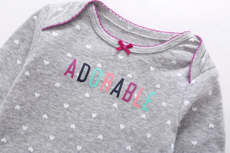 Комплекты из 3 предметов Одежда для новорожденных мальчиков и девочек на лето
