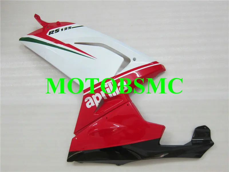 Набор обтекателей для Aprilia RS125 06 07 08 09 10 11 RS 125 2006 2007 2011 Топ Красный Белый Черный