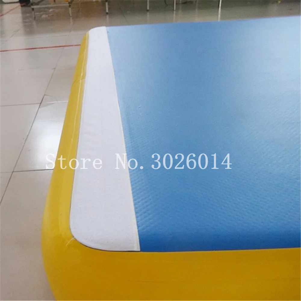 Цена Бесплатная доставка 9 м надувной матрас для гимнастики надувной коврик для гимнастики надувной воздушный трек Бесплатный насос