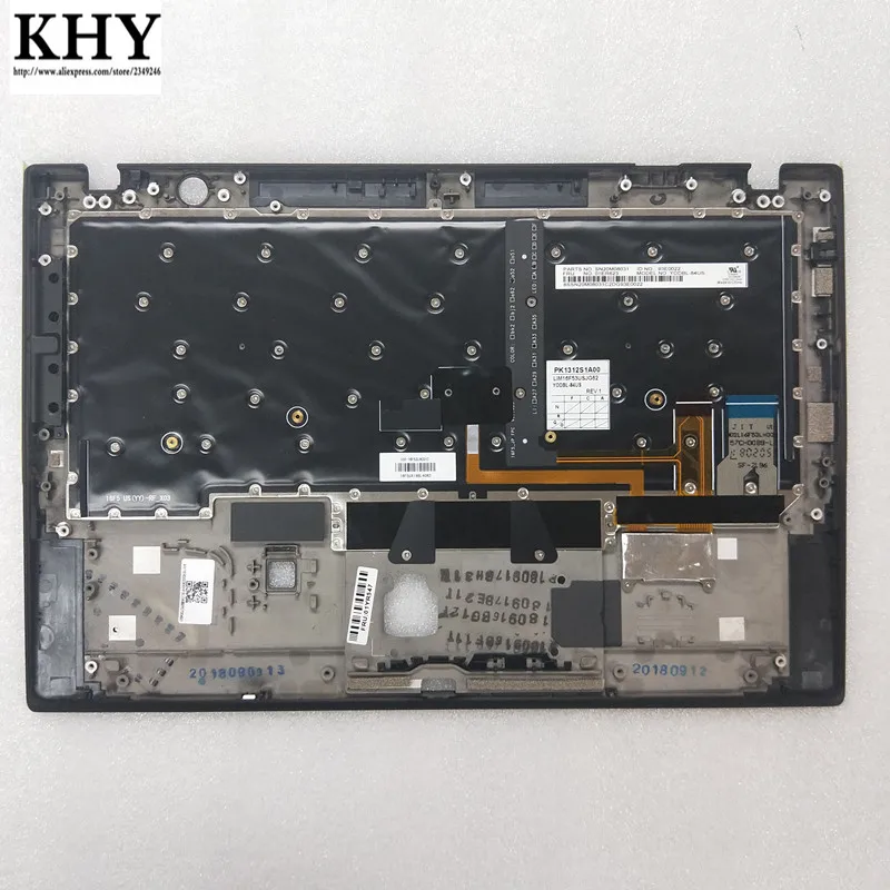 Новая Оригинальная подсветка US клавиатура whit для Thinkpad X1 Carbon 6th(20KH 20 кг) 2018 01ER623 01ER664